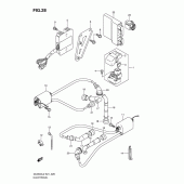 Схема вузла: Електроустаткування (Dl650auel2 e21) для Suzuki DL650 V-Strom