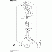 Схема вузла: Паливний насос Suzuki GSX-R600