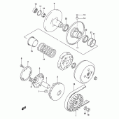Схема вузла: Трансмісія для Suzuki UH150 Burgman