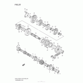 Схема узла: Трансмиссия для Suzuki GSX-R750
