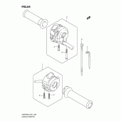 Схема узла: Пульт управления рулевой для Suzuki GSR750