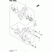 Схема узла: Водяной насос для Suzuki UH200 Burgman