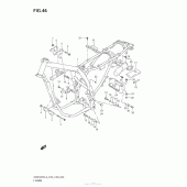 Схема узла: Рама (Dr650Sel3 E33) для Suzuki DR650 DR650SE