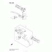 Схема узла: Ручки руля для Suzuki GSX-R1000