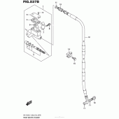 Схема узла: Передний тормозной цилиндр (Dr-Z125L E33) для Suzuki DR-Z125 DR-Z125