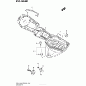 Схема вузла: Speedometer (Gsx-R1000L6 E33) для Suzuki GSX-R1000