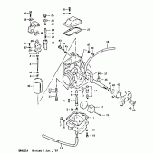 Схема узла: Карбюратор для Suzuki DR400