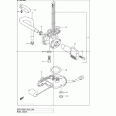 Схема вузла: Паливний кран Suzuki GSF1200 Bandit