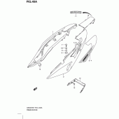 Схема вузла: Бічні панелі (Model k8) для Suzuki GS500