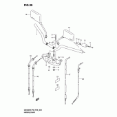 Схема узла: Руль & Тросики (Model k3) для Suzuki GS500