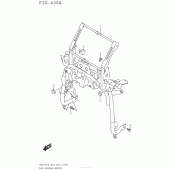 Схема вузла: Кронштейн переднього обтічника для Suzuki AN650 Burgman (EU analogue of SkyWave)