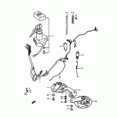 Схема узла: Электропроводка для Suzuki GS1000