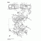Схема узла: Картер двигателя для Suzuki VZR1800 Boulevard M109R