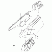 Схема вузла: Бічні панелі (Model l/m/n) для Suzuki TS125