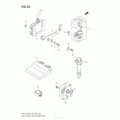 Схема узла: Электрооборудование (Gsx-R750 L2 E03) для Suzuki GSX-R750