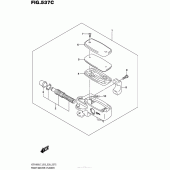 Схема узла: Передний тормозной цилиндр (Vzr1800Bzl7 E28) для Suzuki VZR1800 Boulevard M109R B.O.S.S
