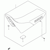 Схема узла: Сиденье (Model k5) для Suzuki DR-Z250