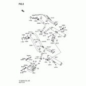 Схема узла: Выхлопная система для Suzuki VZ1600 Marauder M1600
