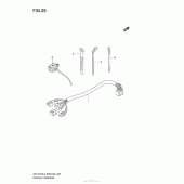 Схема узла: Wiring Harness (Dr-Z125L E33) для Suzuki DR-Z125 DR-Z125