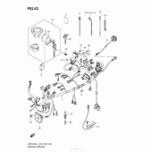Схема вузла: Wiring Harness (Vzr1800Zl4 E03) для Suzuki VZR1800 Boulevard M109R