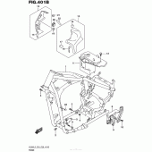 Схема вузла: Рама (Vl800L5 E33) для Suzuki VL800 Boulevard C50T