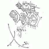 Схема узла: Спидометр & Тахометр для Suzuki GSX750