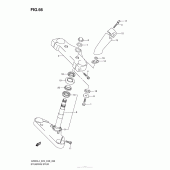Схема вузла: Рульова траверса для Suzuki VZ800 Boulevard M50