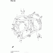 Схема вузла: Рама для Suzuki VL1500 Boulevard C90 BOSS