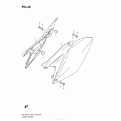 Схема вузла: Бічні панелі для Suzuki RM-Z250