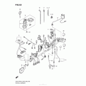 Схема вузла: Електропроводка (E33) для Suzuki GSX-R750