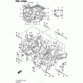 Схема узла: Картер двигателя для Suzuki VL1500 Boulevard C90 B.O.S.S