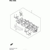Схема вузла: Throttle Body (Gsx-R750L6 E03) для Suzuki GSX-R750