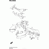 Схема вузла: Приладова панель Suzuki GSX1300 Hayabusa