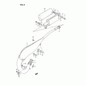 Схема вузла: Вихлопна система для Suzuki RM125
