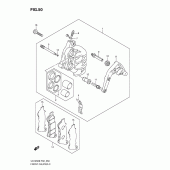 Схема узла: Передний тормозной суппорт для Suzuki UX125 Sixteen