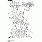 Схема вузла: Картер двигуна для Suzuki GSX-R1000