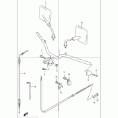 Схема вузла: Кермо & Тросики для Suzuki UC150 Epicuro