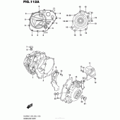 Схема вузла: Кришки картера для Suzuki DL650 V-Strom