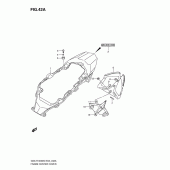 Схема узла: Центральная панель (Model l0) для Suzuki GSX-R1000