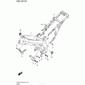 Схема вузла: Рама для Suzuki DL650 V-Strom