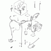 Схема вузла: Електропроводка Suzuki VS800 Intruder 800