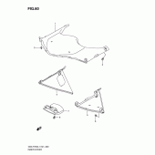 Схема вузла: Підкрилок для Suzuki GSX-R750