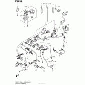 Схема вузла: Wiring Harness (Gsx-R1000L4 E33) для Suzuki GSX-R1000