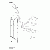 Схема вузла: Кермо & Тросики для Suzuki DL650 V-Strom