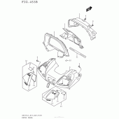 Схема вузла: Meter Panel (An650L5 E33) для Suzuki AN650 Burgman (EU analogue of SkyWave)