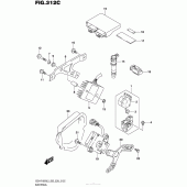 Схема вузла: Електроустаткування (Gsx-R1000L5 E33) для Suzuki GSX-R1000