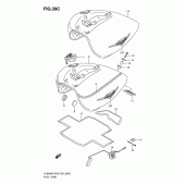 Схема вузла: Паливний бак для Suzuki VL800 Boulevard C50T