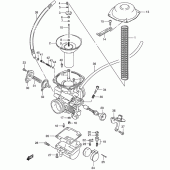 Схема узла: Карбюратор для Suzuki LS650 Savage