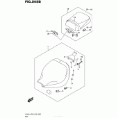 Схема вузла: Seat (Vl800L6 E28) для Suzuki VL800 Boulevard C50