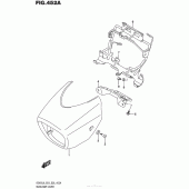 Схема вузла: Накладка фари Suzuki VZ800 Boulevard M50
